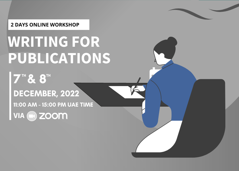 Online Workshop on Writing for publication - Clicks